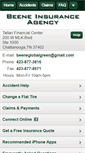 Mobile Screenshot of beeneinsurance.com